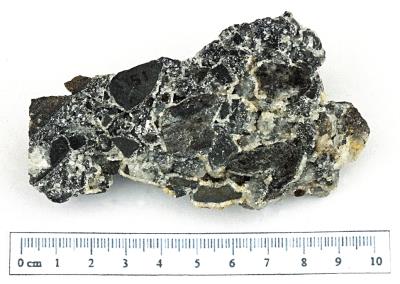 Hydraulic brecciation, Cafartha, Staylittle. (CWO) Bill Bagley Rocks and Minerals